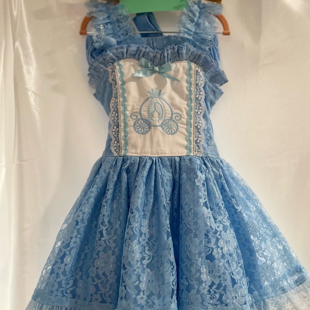 Vintage Cinderella carriage dress